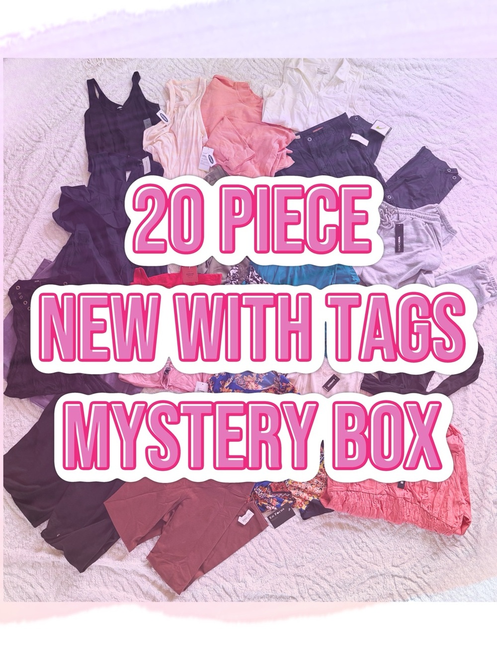 20 Piece Mystery Box Reseller Inventory Wholesale Liquidation New With Tags NWT